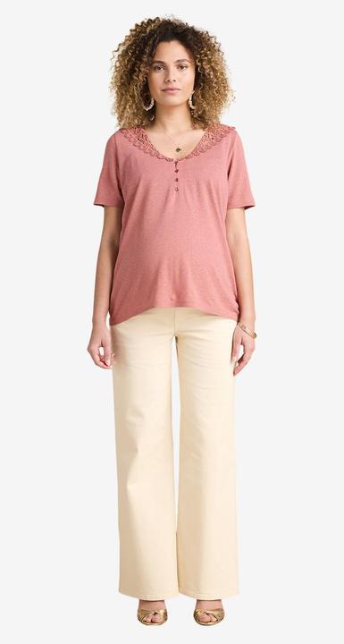 Immagine prodotto Envie de Fraise Wendbares Umstandsshirt mit Makramee-Spitze (40)