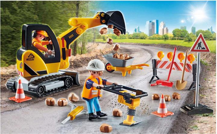 Image du produit Playmobil Construction de routes (71045, Playmobil City Action)