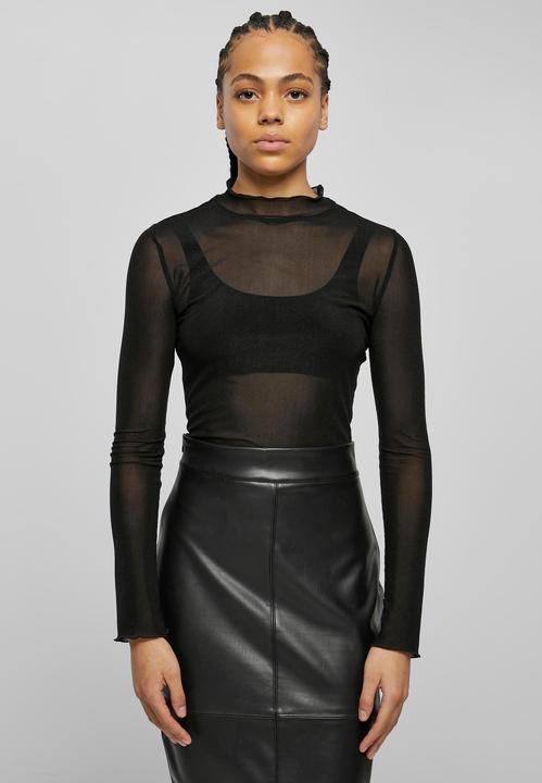 Actual product image Urban Classics Ladies Mesh Turtleneck Body (5XL)