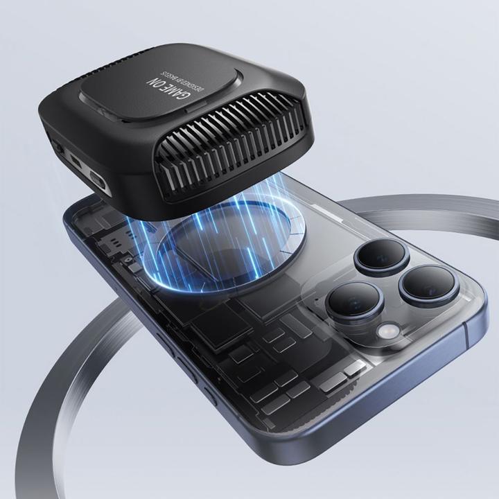 Actual product image Baseus Phone Cooler With Charger (15 W)