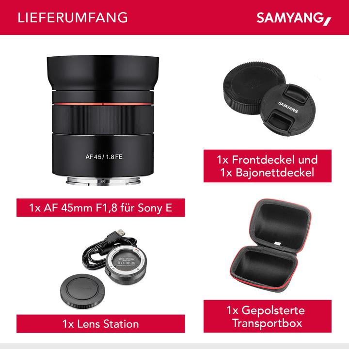 Produktbild Wiltec Samyang (Sony E, APS-C / DX, Vollformat)