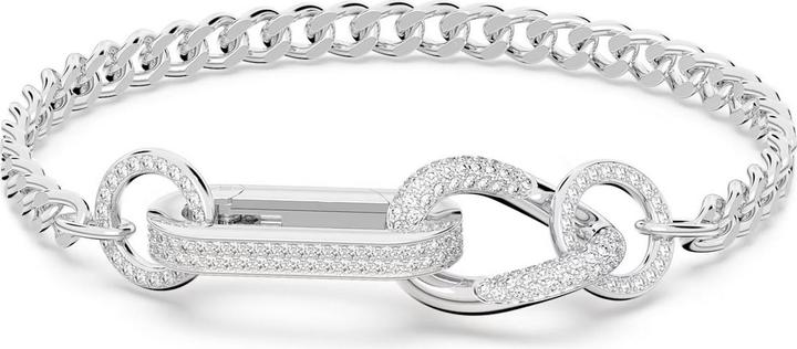 Swarovski Dextera Armband Pavé Silber L (19.50 cm, Swarovski Metall)