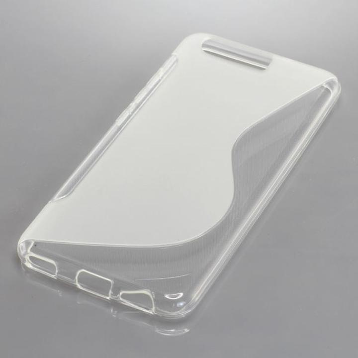 König Design Handy Hülle TPU S Line Schutz Case Schale für Huawei P10 Transparent Cover Etuis (Haier P10)