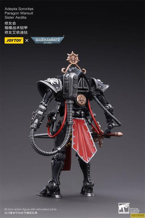 Produktbild Joy Toy Warhammer 40k Actionfigur 1/18 Adepta Sororitas Paragon Warsuit Sister Aedita 12 cm