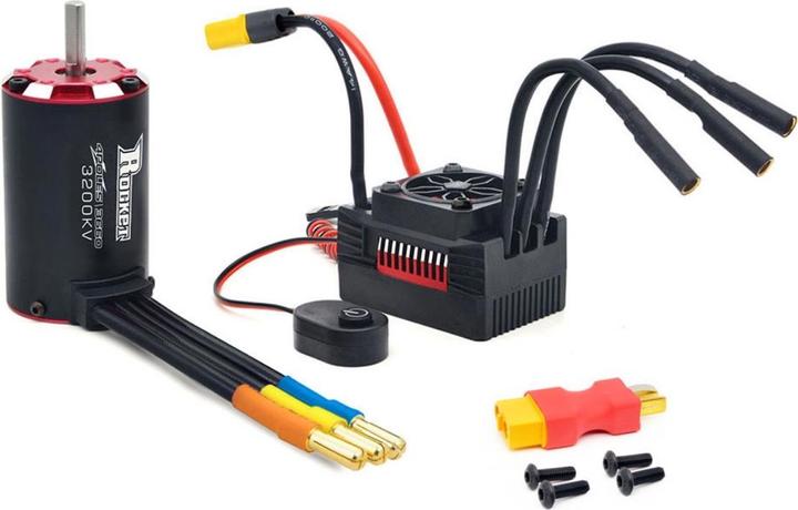 Surpass Hobby Rocket V2 supersonic 3660 brushless motor 2800KV with 60A ESC combo