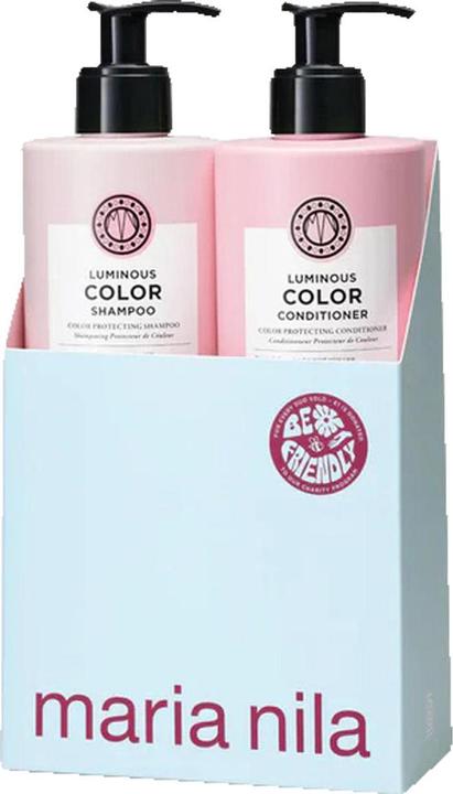 Maria Nila Luminous Colour Care Duo (500 ml, Flüssiges Shampoo)