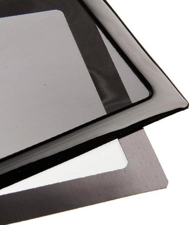 Produktbild DEMCiflex Staubfilter für 360mm Radiatoren - schwarz/schwarz