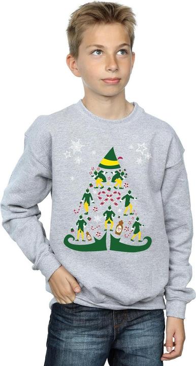 Immagine prodotto Elf Christmas Tree Felpa Ragazzi (140, 146)