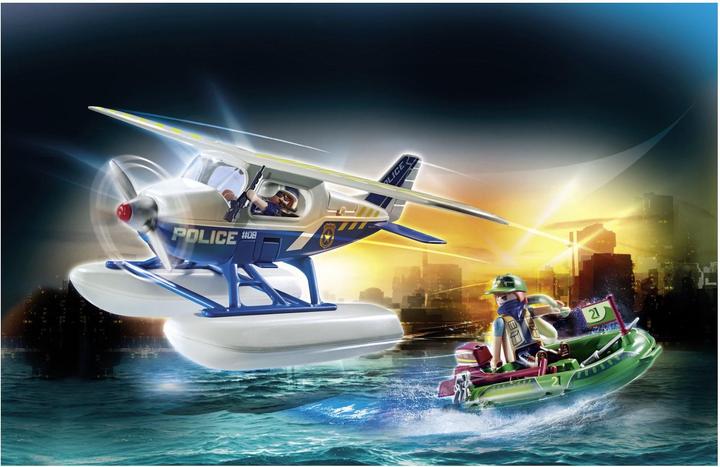 Actual product image Playmobil Police seaplane: Smuggler pursuit (70779, Playmobil City Action)