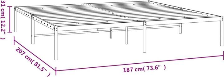 Actual product image VidaXL Ruddie (180 x 200 cm)