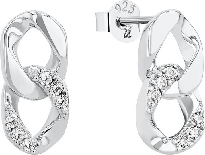 Produktbild Amor Ohrschmuck für Damen, 925 Sterling Silber, Zirkonia synth. (Silber 925)