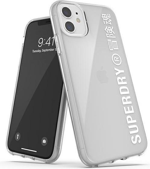 Produktbild Superdry Hülle Clear Case transparent mit Logoaufdruck (Apple iPhone 11)