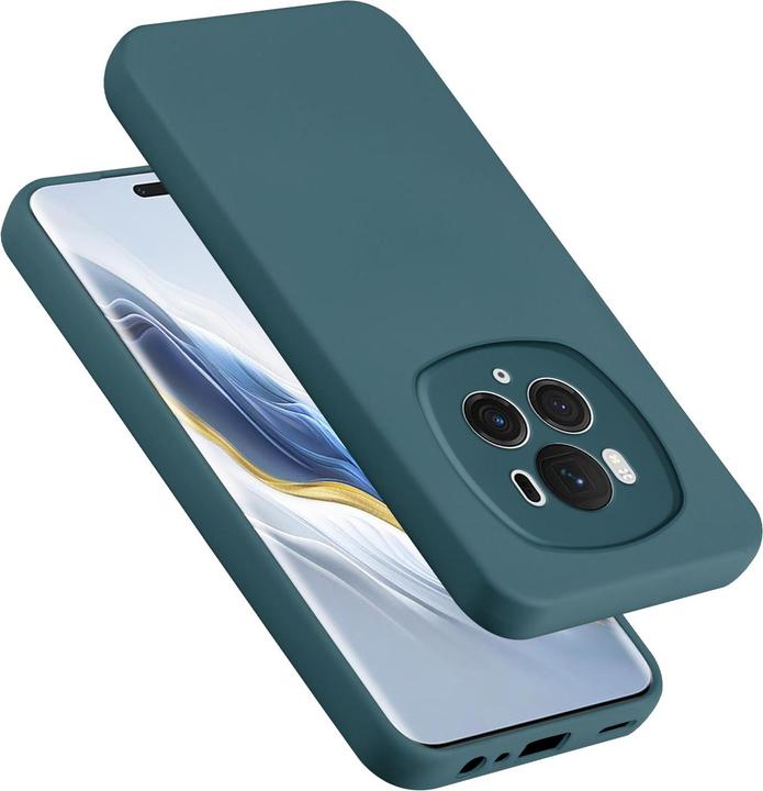 Produktbild Cadorabo Hülle für Honor Magic 6 Pro TPU im Liquid Schutz Silikon Design (ZTE Nubia Red Magic 6 Pro)