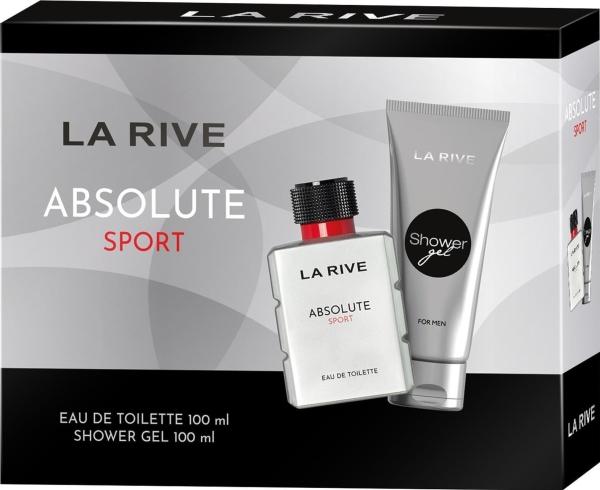 Actual product image La Rive Man Zestaw Absolute Sport Set Edt 100ml/Sg (Eau de toilette, 100 ml)