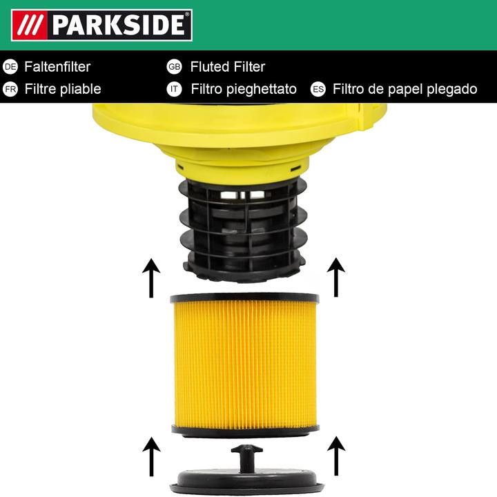 Produktbild Parkside Faltenfilter 91099009