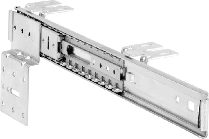 Accuride 1319 Beschlägegarnitur, Länge 400 mm, Stahl hell chromatiert