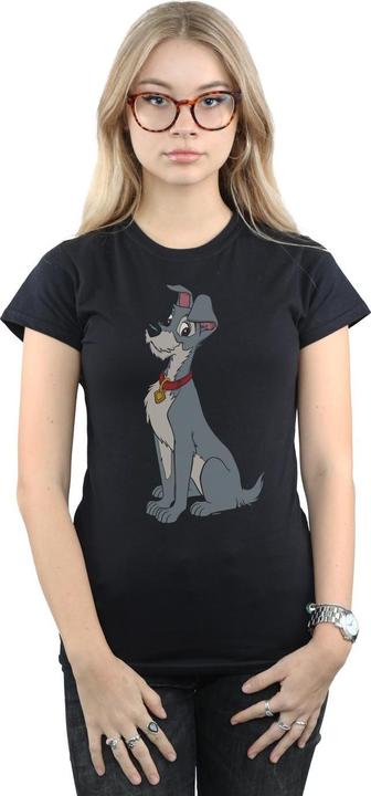 Actual product image Disney Womens/Ladies Lady And The Tramp Spaghetti Heart Cotton T-Shirt (XXL)
