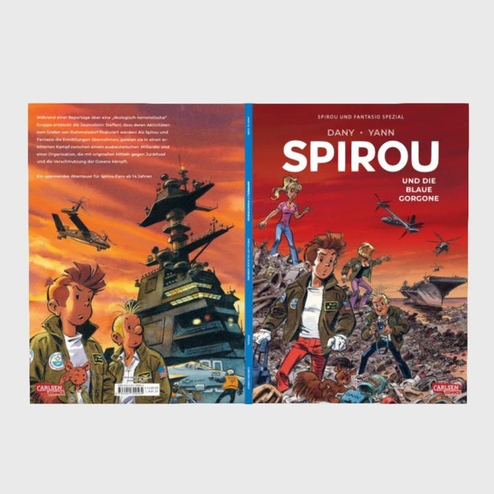Actual product image Spirou and Fantasio Special 42: Spirou and the Blue Gorgon (German, Dany, Yann)