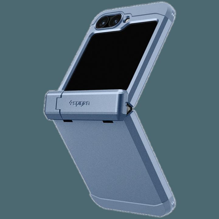 Actual product image Spigen Tough Armor TPU Back Cover Blue Samsung Galaxy Z Flip 6 (Samsung Galaxy Z Flip6)