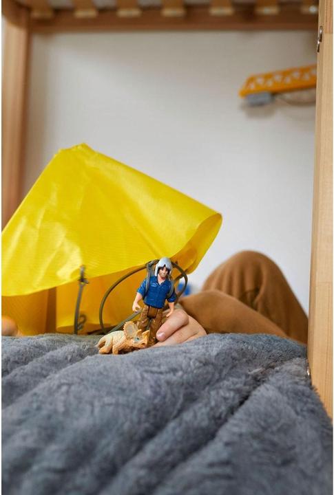 Actual product image Schleich Dino parachute rescue