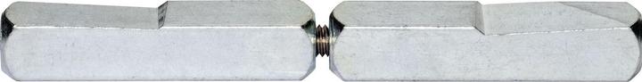 BKS Split lever handle pin 78430, LI 25 x LA 55 mm, VK 9 mm, galvanised steel (Door handle)