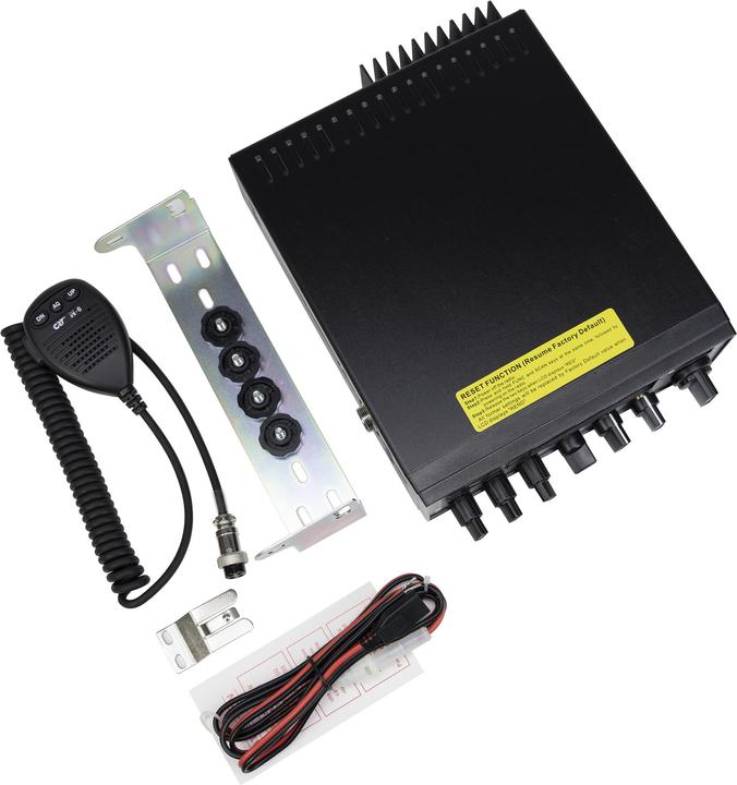 Actual product image CRT Alpha Amateur radio CRT SS 6900 VOX CB, AM, FM, USB, SSB, CW, PA, 28-29.7 MHz, ASQ, RF Gain, Roger Beep