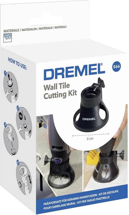 Image du produit Dremel Accessoire coupe-coulis 566 pour carreaux muraux en céramique