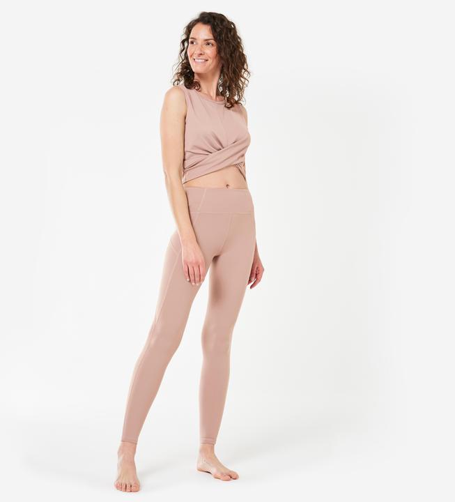 Produktbild Kimjaly Leggings Yoga Damen - Premium braun (W33/L31)
