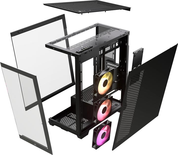 Actual product image Corsair 3500X ARGB (E-ATX, ATX, mATX, Mini-ITX)