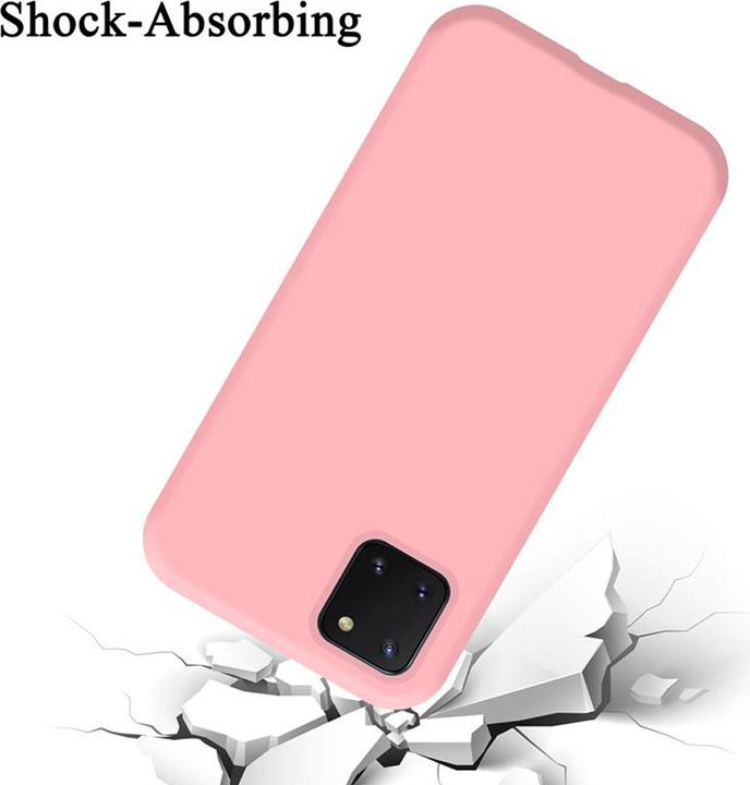 Actual product image Cadorabo TPU Liquid Silicone Case Cover (Samsung Galaxy A81)