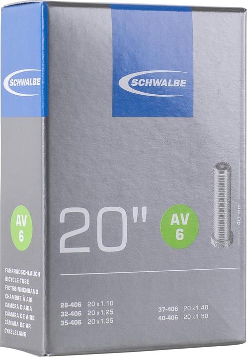 Productafbeelding Schwalbe Av6 (Schrader (AV), 20", 40 mm)