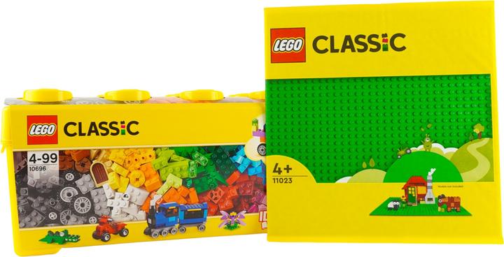 Produktbild LEGO Classic Bausteine Box + 1 grüne Platte (10696, LEGO Classic)