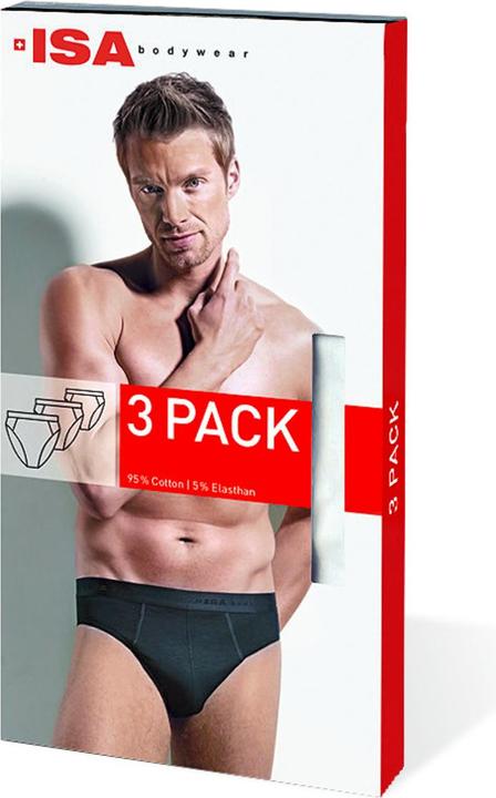 Actual product image ISA Bodywear Briefs Triple Pack (XL, pack of 3)