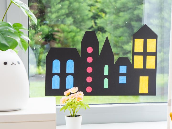 Immagine prodotto Betzold Città dei quadri per finestre, 12 pezzi (630 g/m², 1 x)