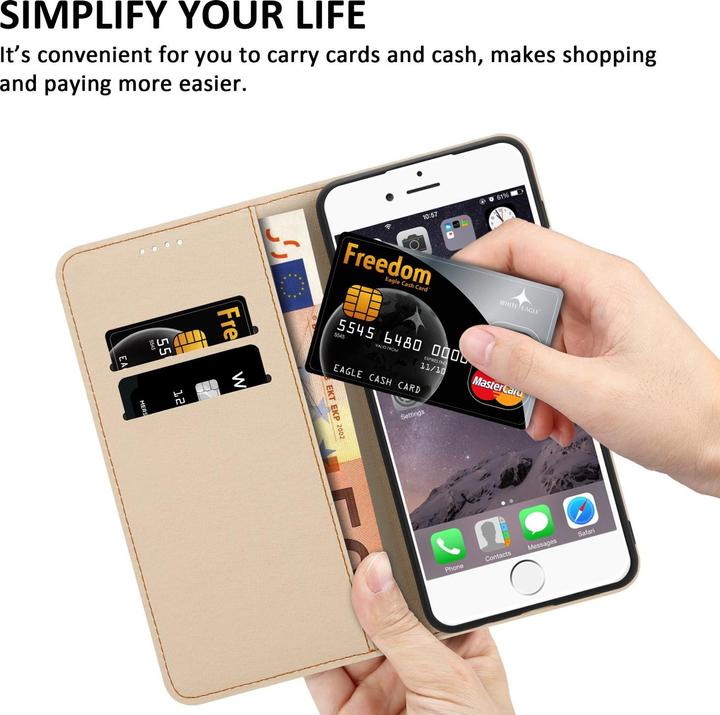 Actual product image Cadorabo Book cover with print (Apple iPhone 6)
