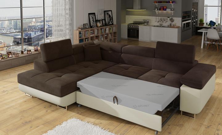 Actual product image ELTAP Anton (Corner sofa, 4-seater, Sofa bed)