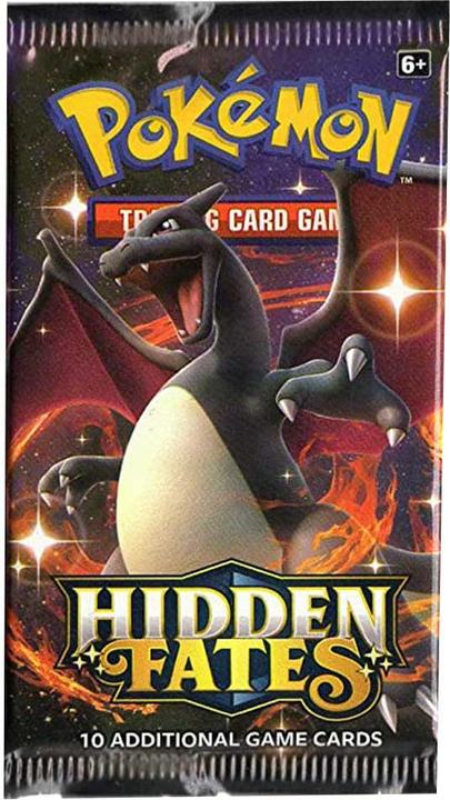Actual product image Pokémon Hidden Fates (English, Booster Pack)