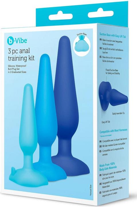 Produktbild Earthly Body b-vibe 3pcs anal training kit