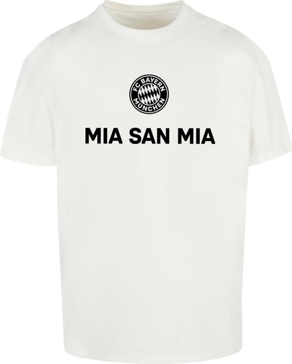 FC Bayern München Mia San Mia Logo Heavy Oversized Tee - 115331 (M)