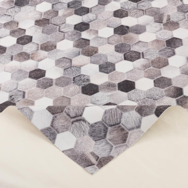 Immagine prodotto Pergamon Pixel di pelliccia animale patchwork in fibra sintetica (200 x 290 cm)