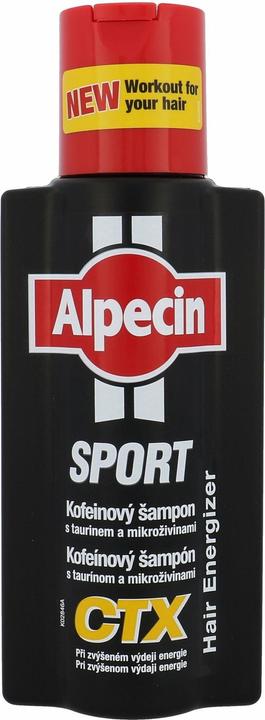 Actual product image Alpecin Sport Caffeine CTX (250 ml, Liquid shampoo)