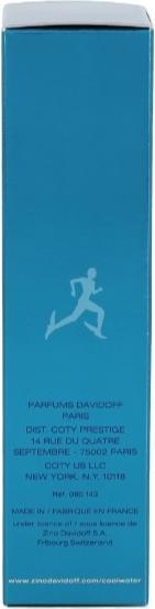 Actual product image Davidoff cool water (Eau de toilette, 75 ml)