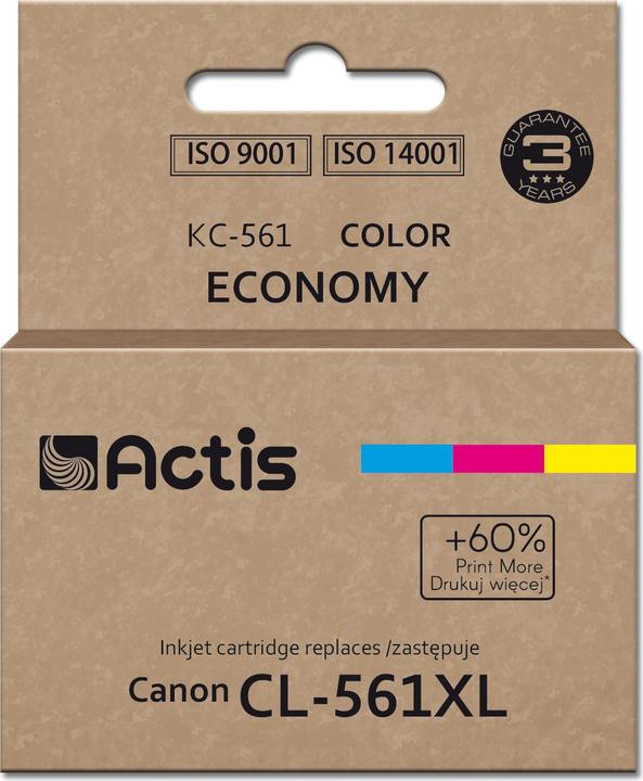 Actis KC-561 Canon printer ink, replacement Canon CL-561XL Supreme 18ml blue, purple, gel