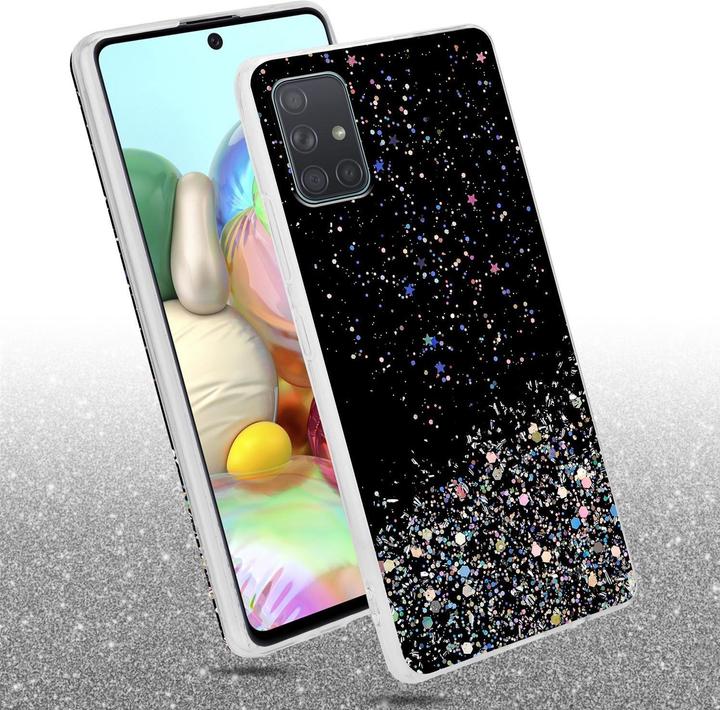 Produktbild Cadorabo TPU Cover funkelnder Glitter (Samsung Galaxy A71)