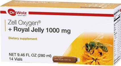 Actual product image Dr. Wolz Cell Oxygen + Royal Jelly 1000mg (14 Piece, Ampoule, 616 g)