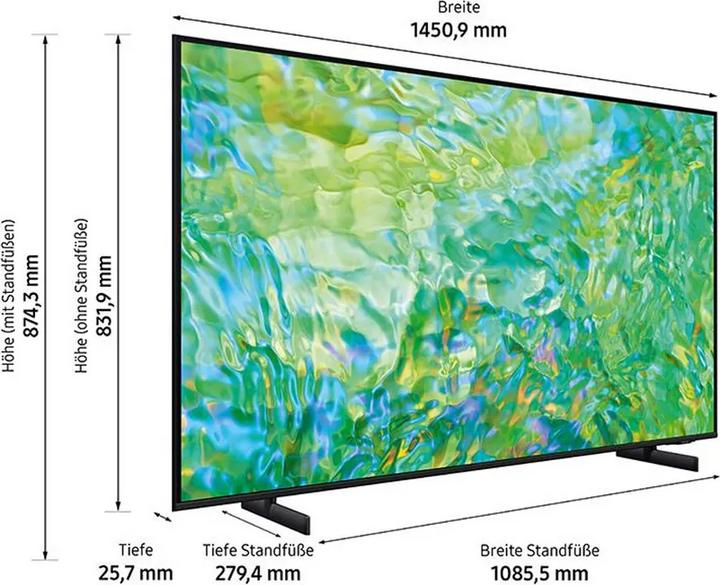 Actual product image Samsung GU65CU8079U (65", LED, 4K)