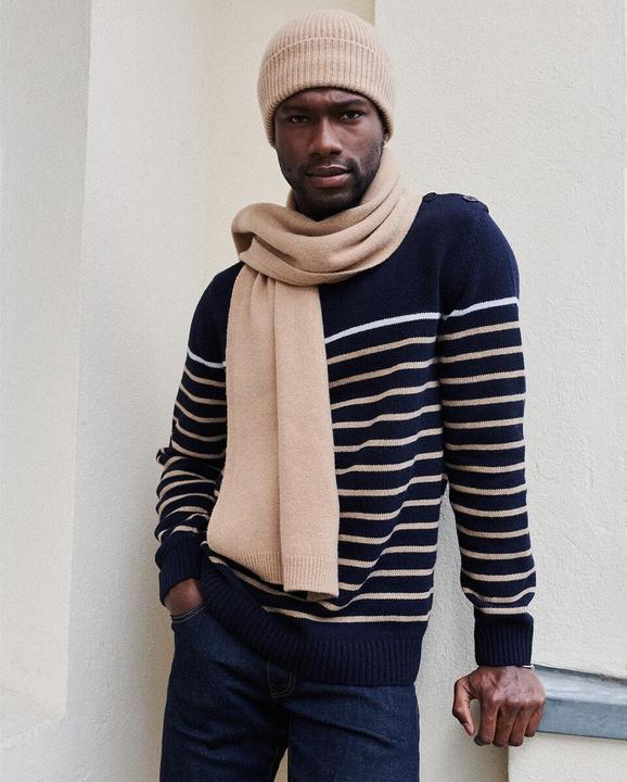 Produktbild La Redoute Collections Gestreifter Pullover im Matrosenstil (XL)