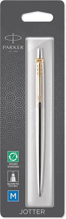 Produktbild Parker Kugelschreiber JOTTER Edelstahl BL M (Edelstahl, 1 x)