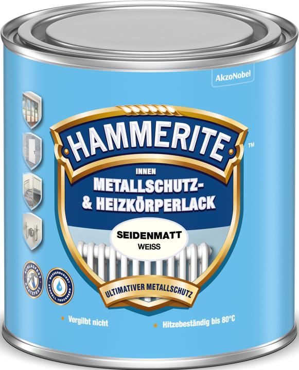 Actual product image Hammerite Radiator paint (500 ml, White)