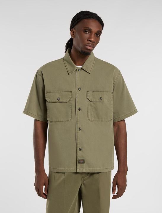 Produktbild Dickies Unionville Gd Work Shirt Ss Military Gr (XS)